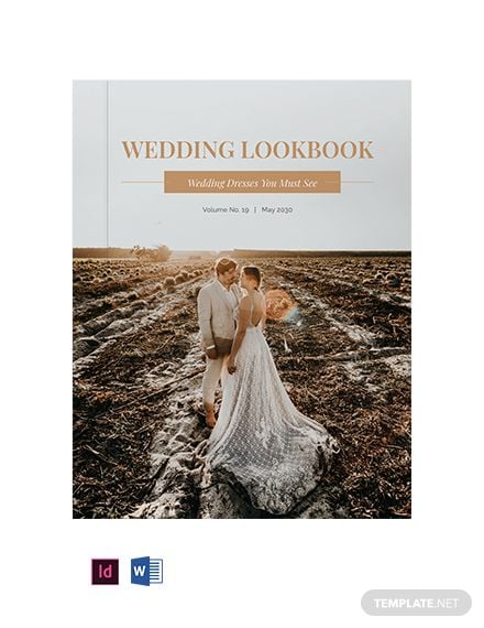 Minimal Wedding Lookbook Template