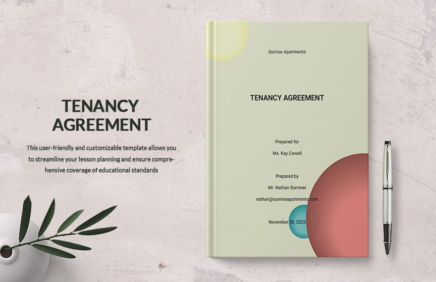 Blank Tenancy Agreement Template
