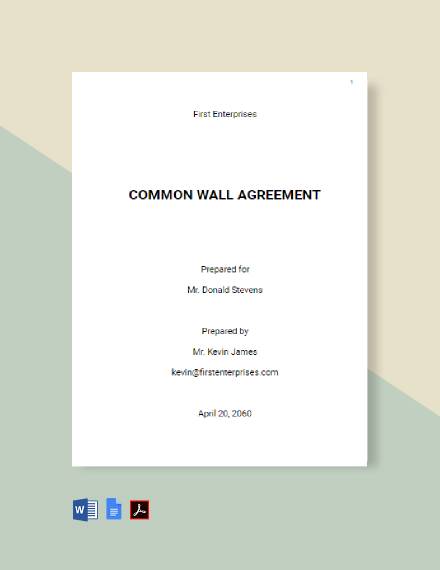 FREE Common Law Separation Agreement Template in Google Docs, Word, PDF ...