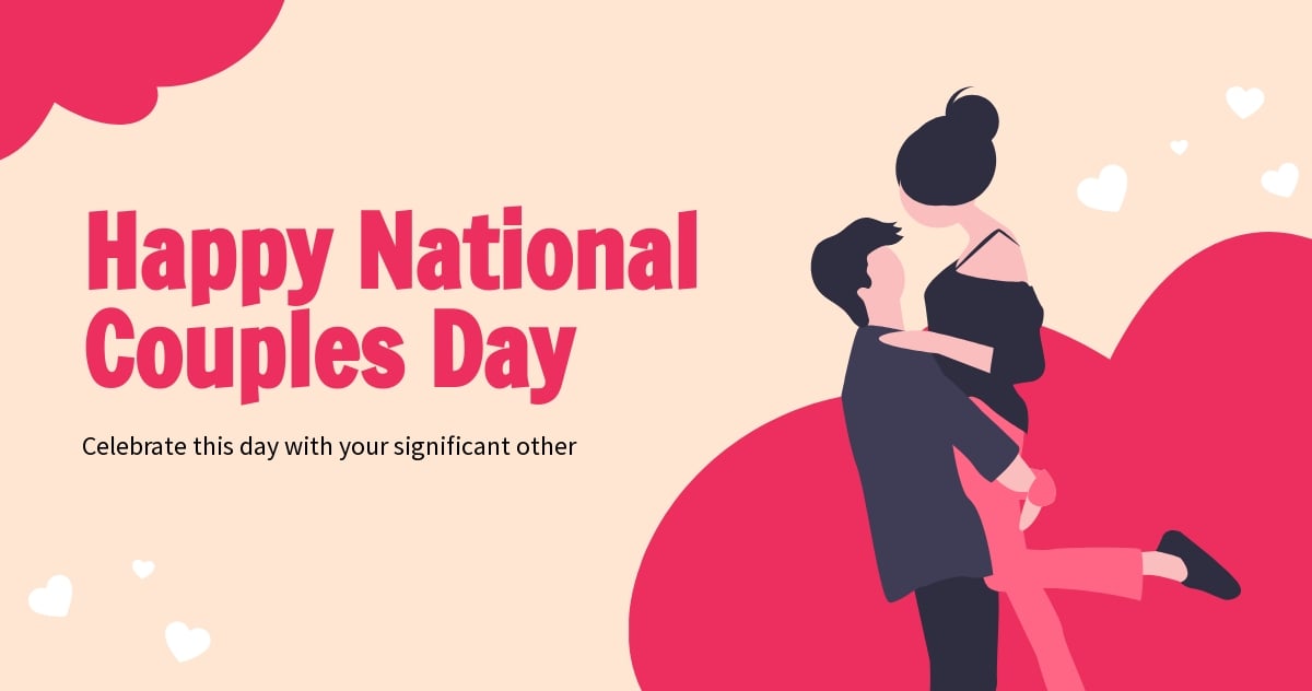 National Couples Day Facebook Post Template