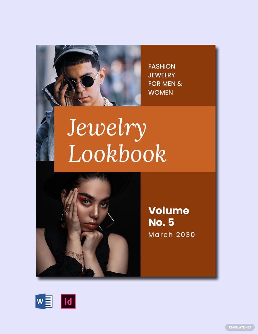 Sample Jewelry Lookbook Template