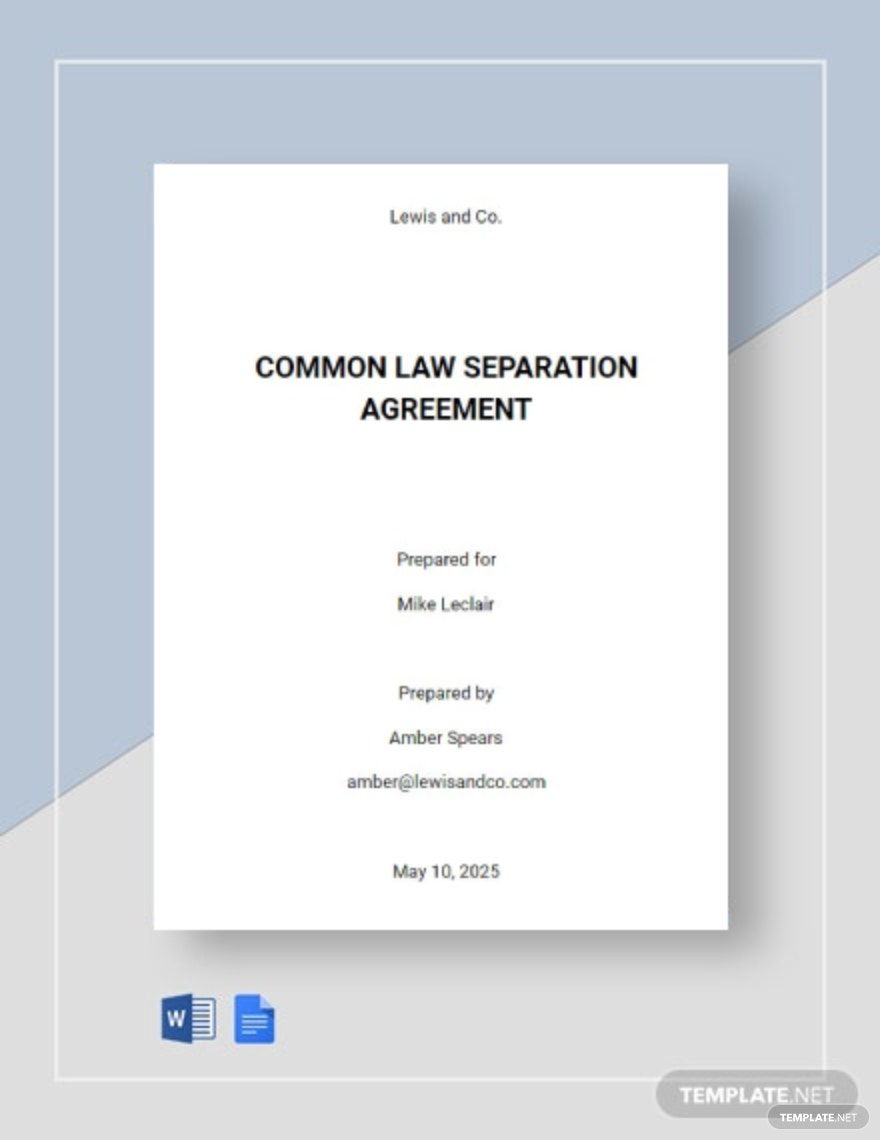 common-law-separation-agreement