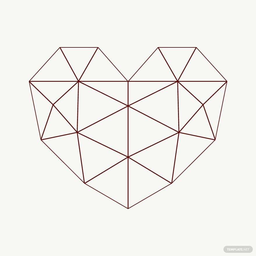 Free Abstract Heart Outline Vector