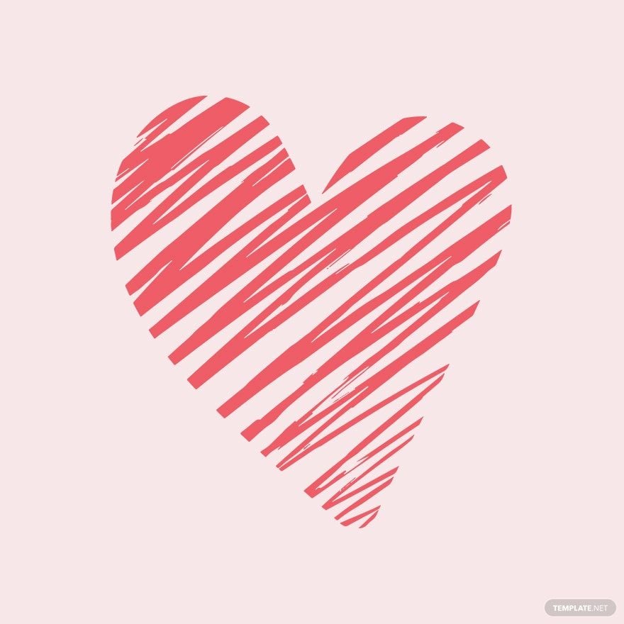 Free Distressed Heart Vector