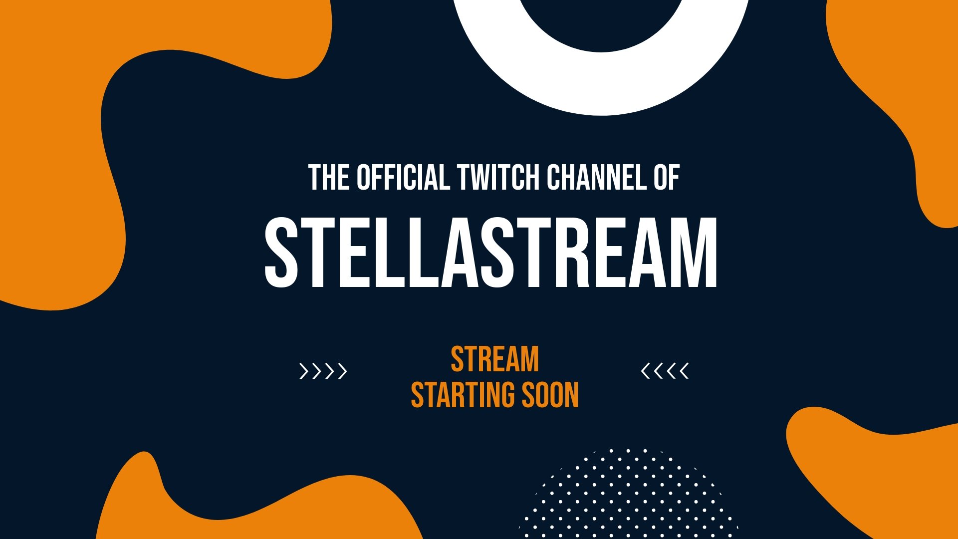 Starting Soon Twitch Overlay Template