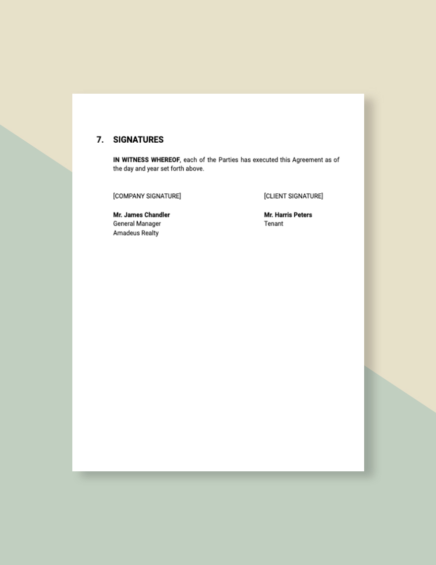 Fixed Term Assured Shorthold Tenancy Agreement Template Google Docs   Middle Page 2  8  