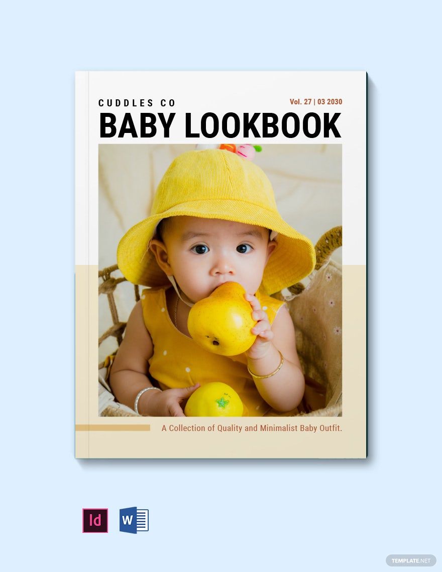 Baby Lookbook Template