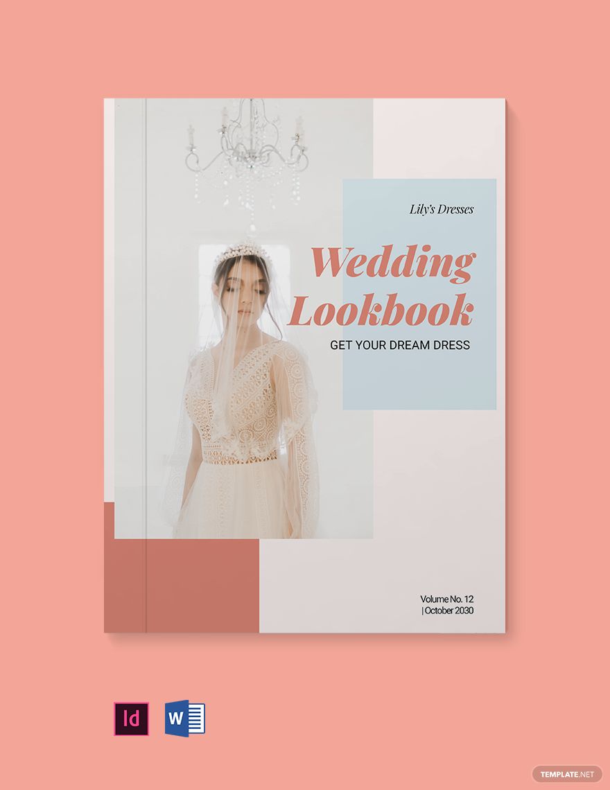 Modern Wedding Lookbook Template