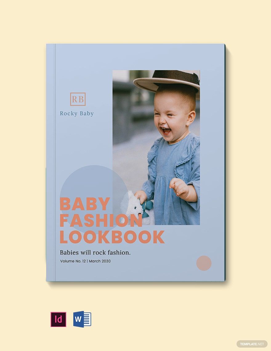 Baby Fashion Lookbook Template