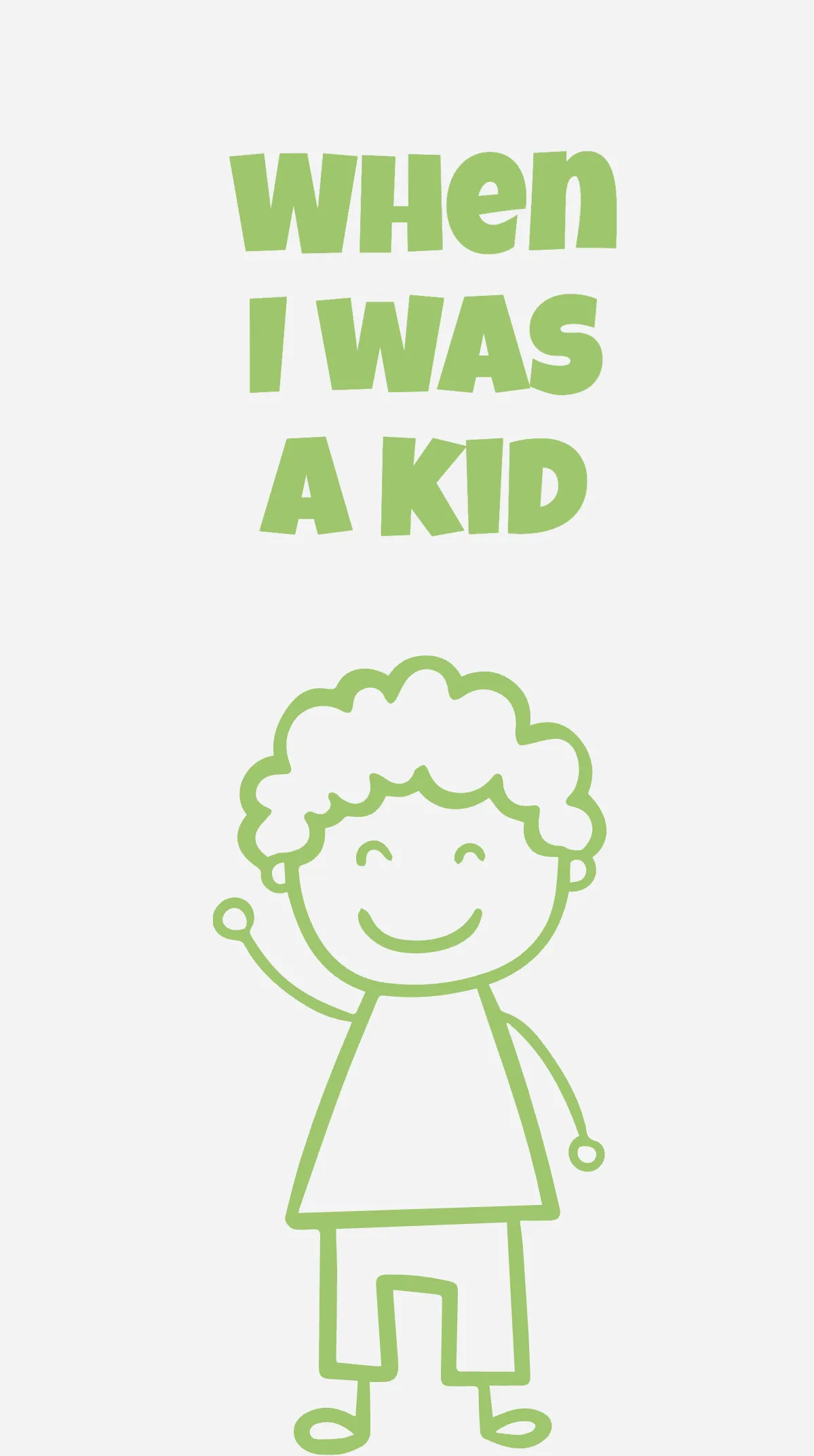 Free Get To Know My Childhood Instagram Story Template to Edit Online