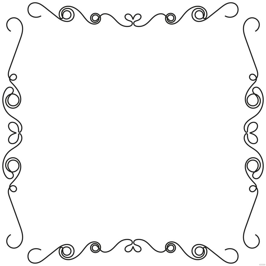 Free Border Png - Image Download | Template.Net