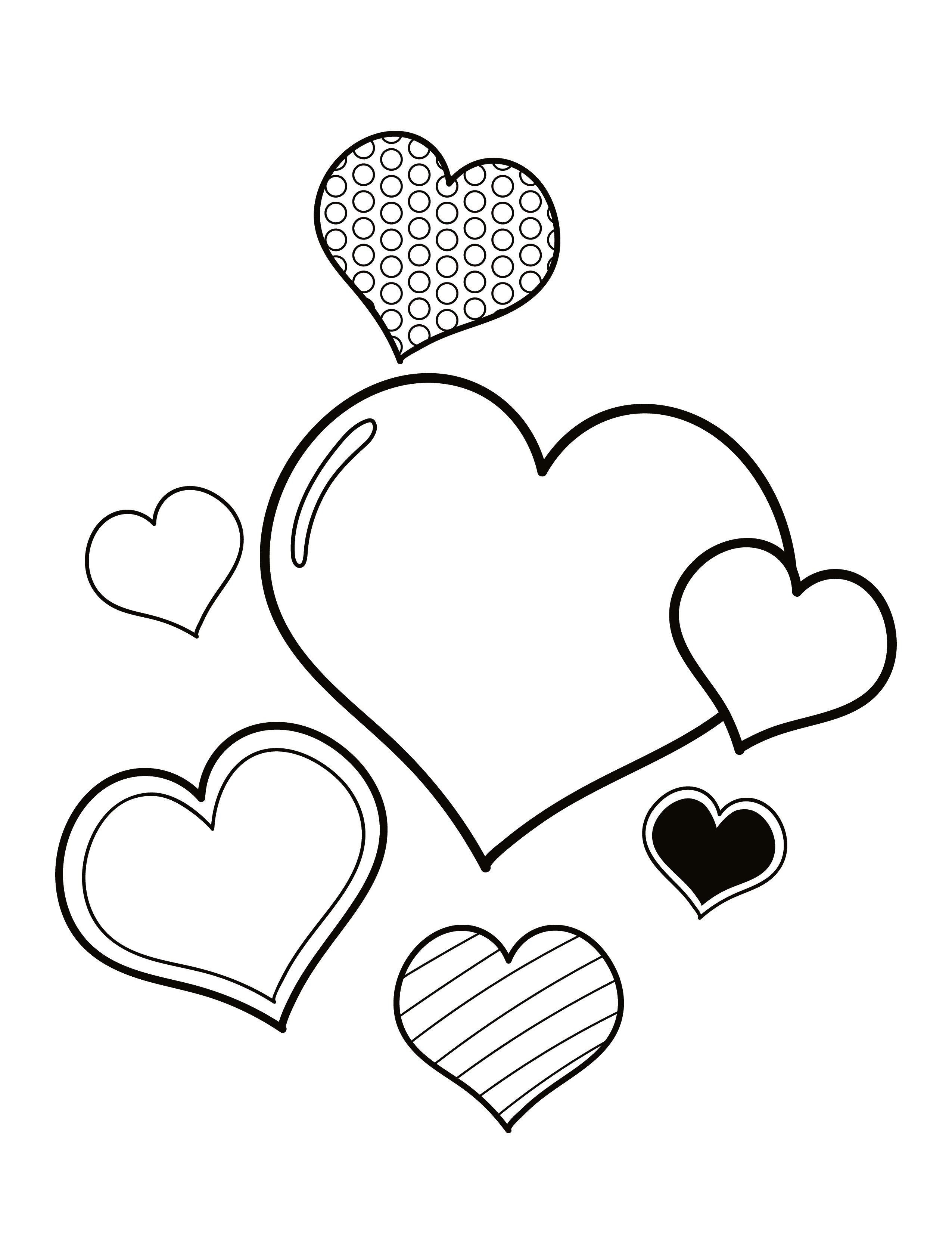 Free Heart Coloring Page Eps Illustrator Jpg Png Pdf Svg Template Net