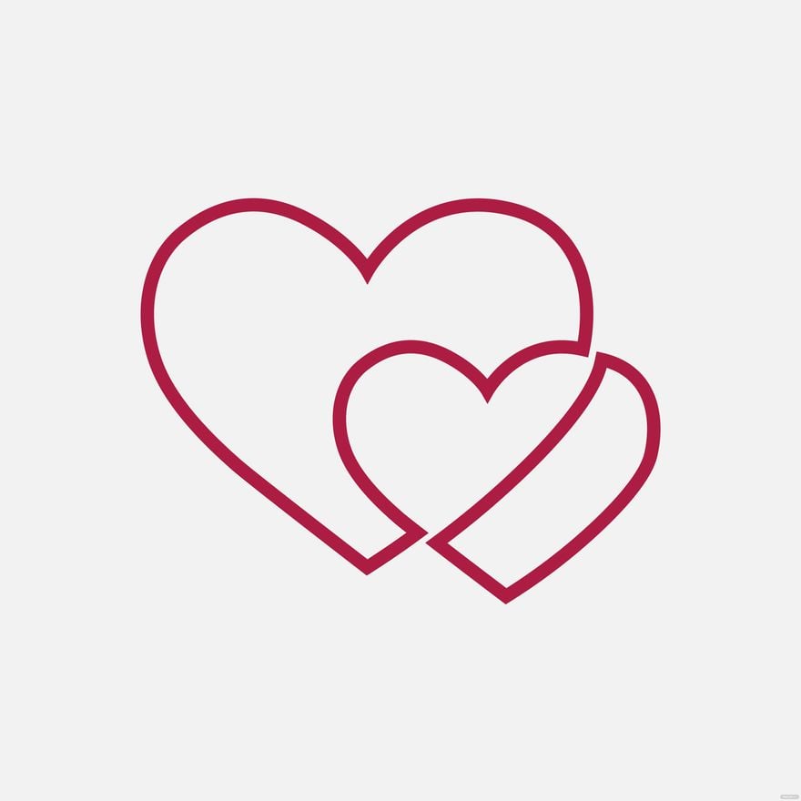Free Heart Outline Clipart
