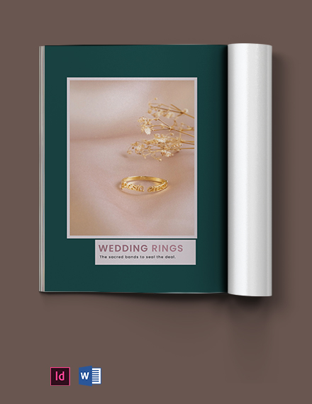 Wedding Jewelry Lookbook Template