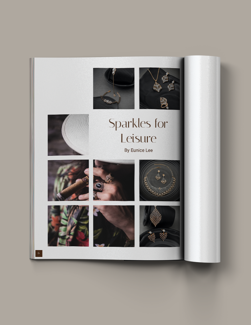 Jewelry Collection Lookbook Template