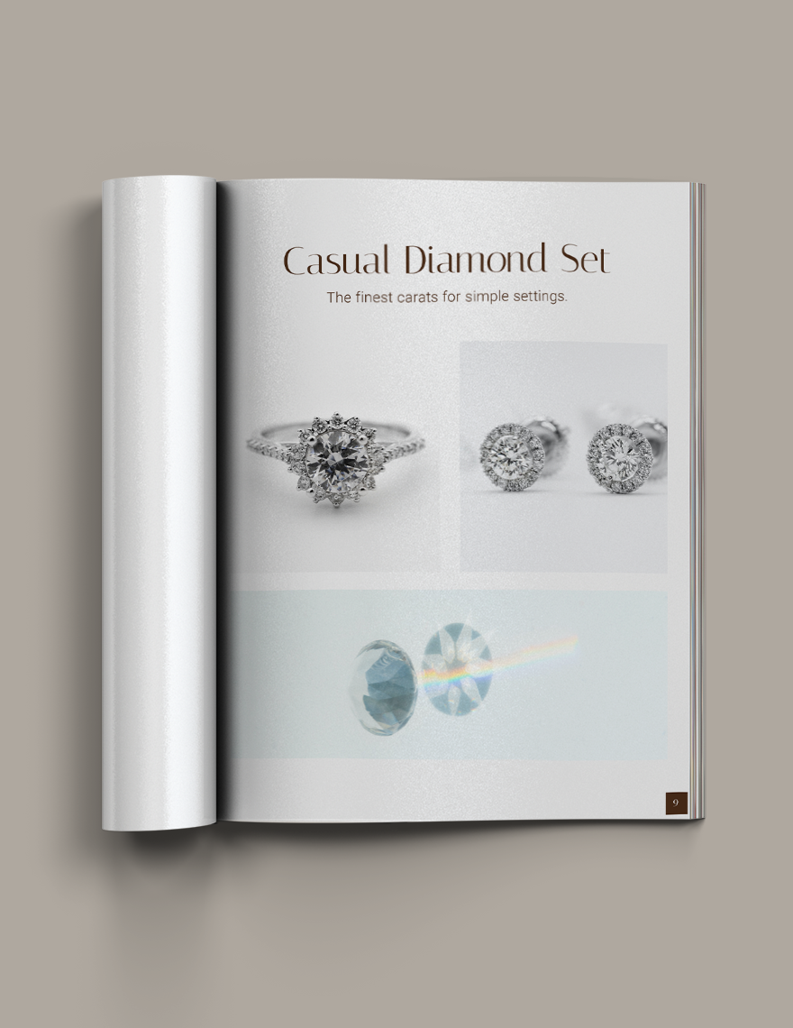 Jewelry Collection Lookbook Template