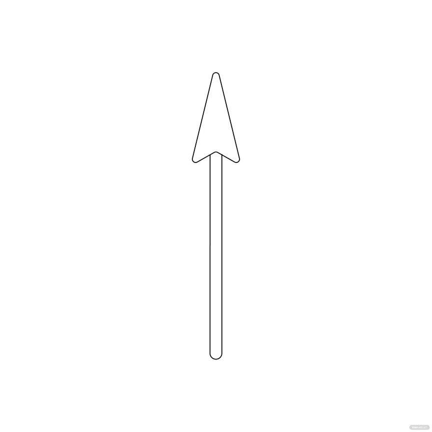 Simple Black Arrow Vector in Illustrator, EPS, SVG, JPG, PNG