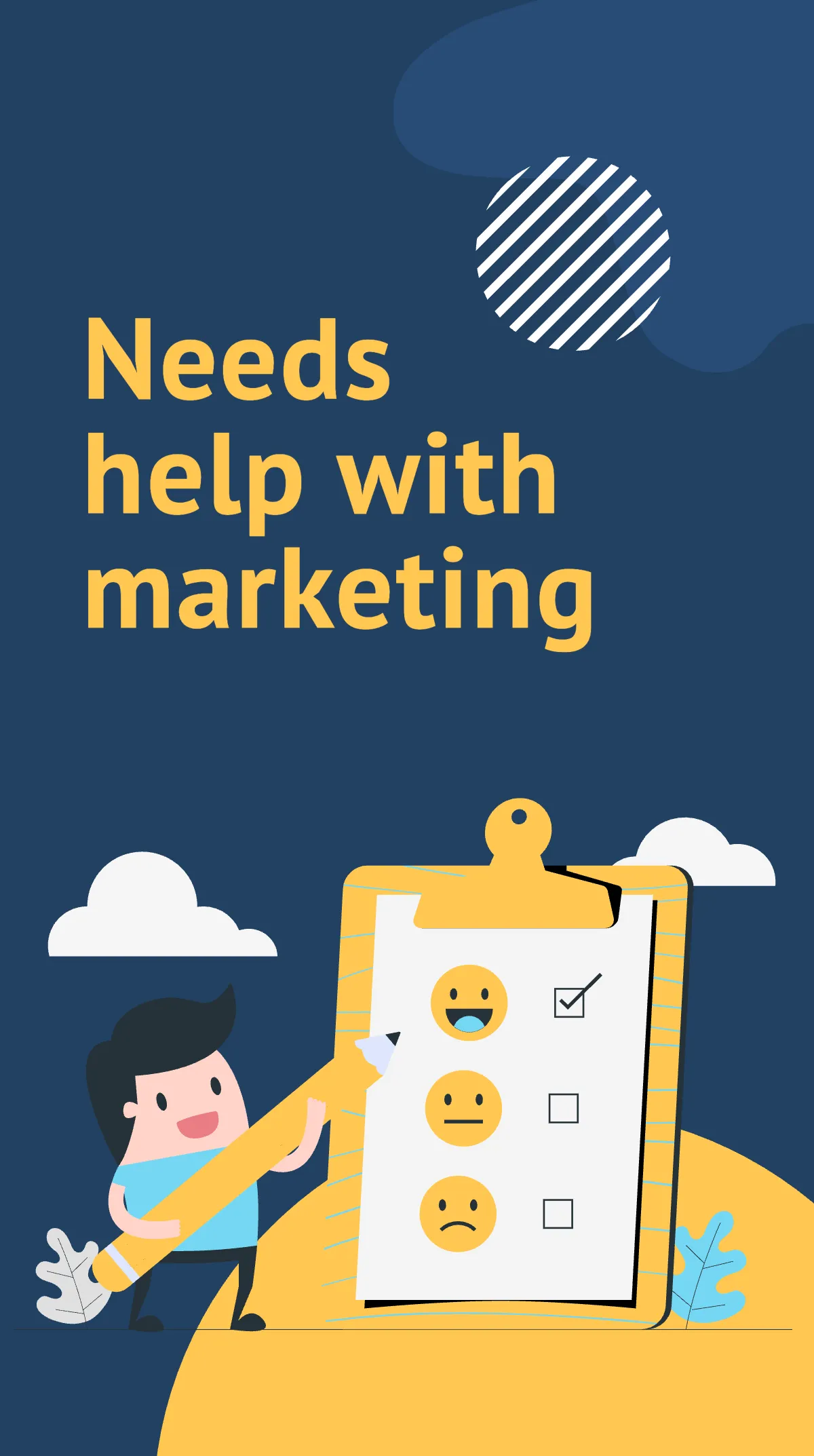 Free Marketing Coaching Instagram Story Template to Edit Online