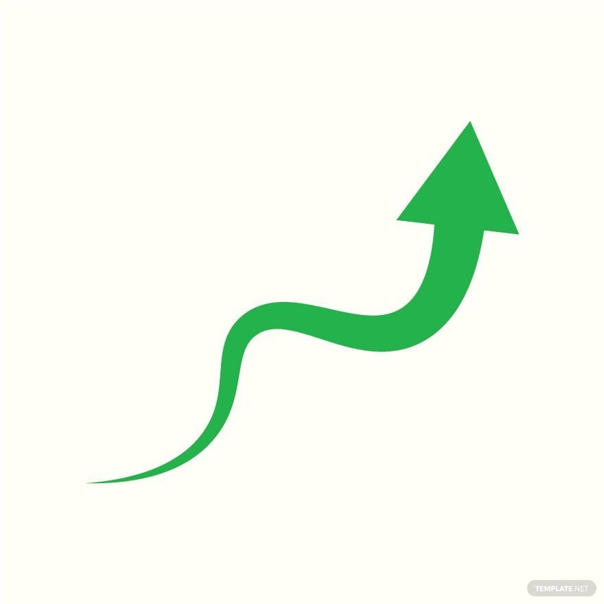 Free Green Curved Arrow Vector in Illustrator, EPS, SVG, JPG, PNG