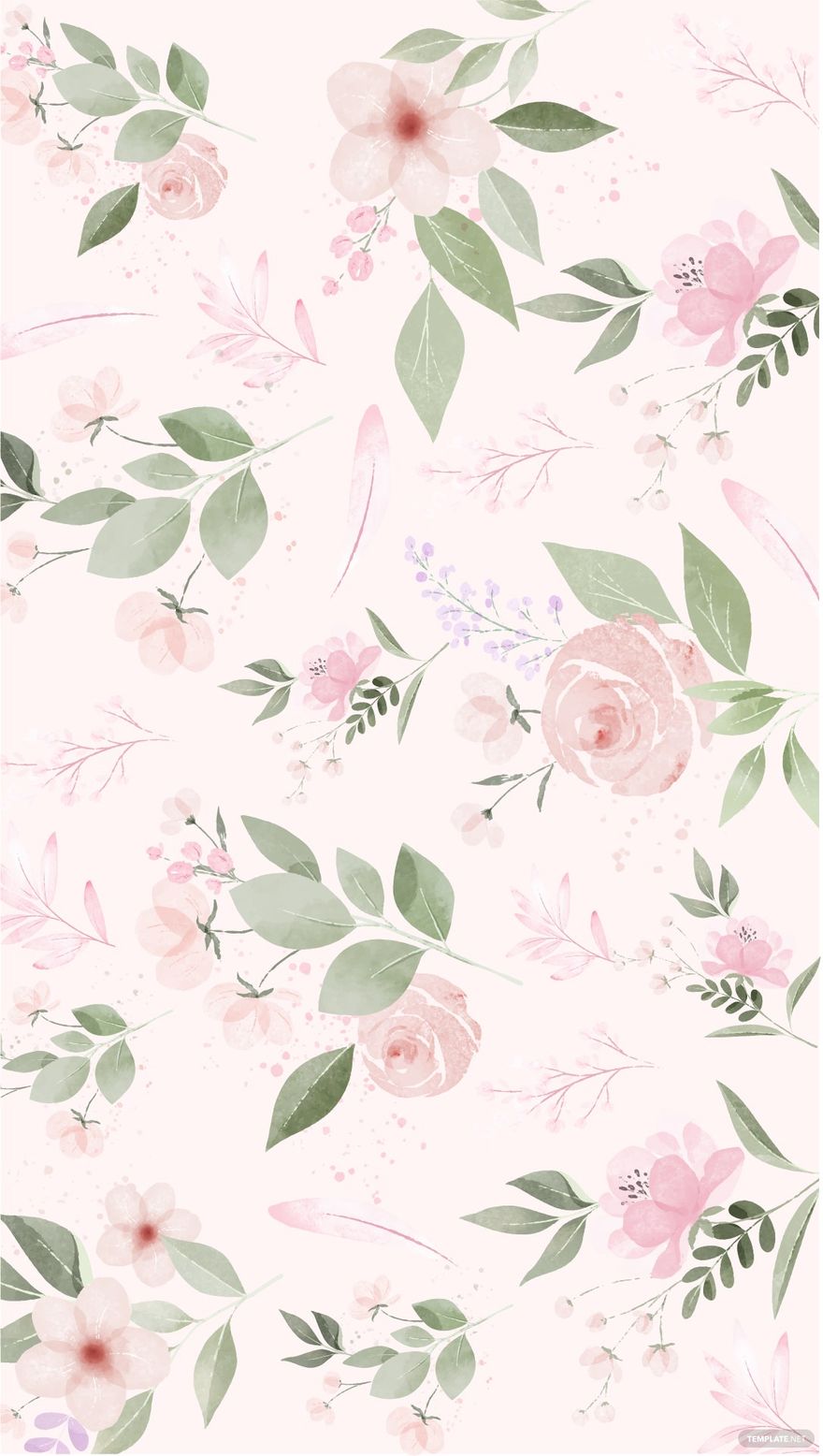 Download Free Transparent Floral Watercolor Background In Eps Illustrator Jpg Svg Template Net