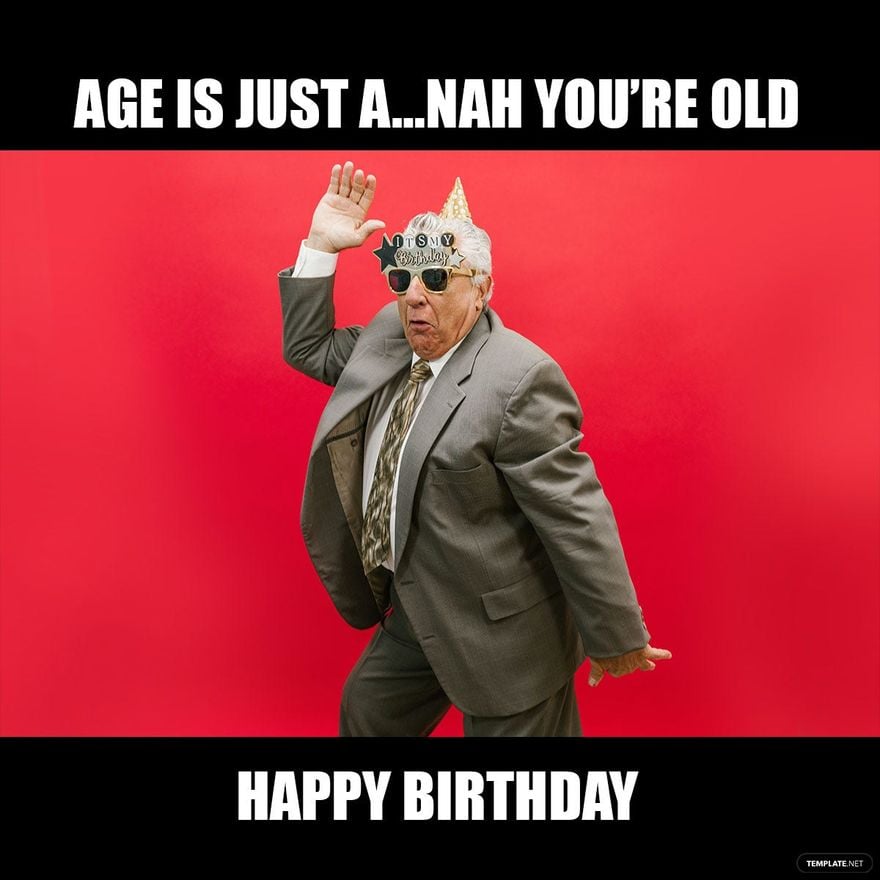 Free Happy 50th Birthday Meme - GIF, Illustrator, JPG, PSD, PNG |  