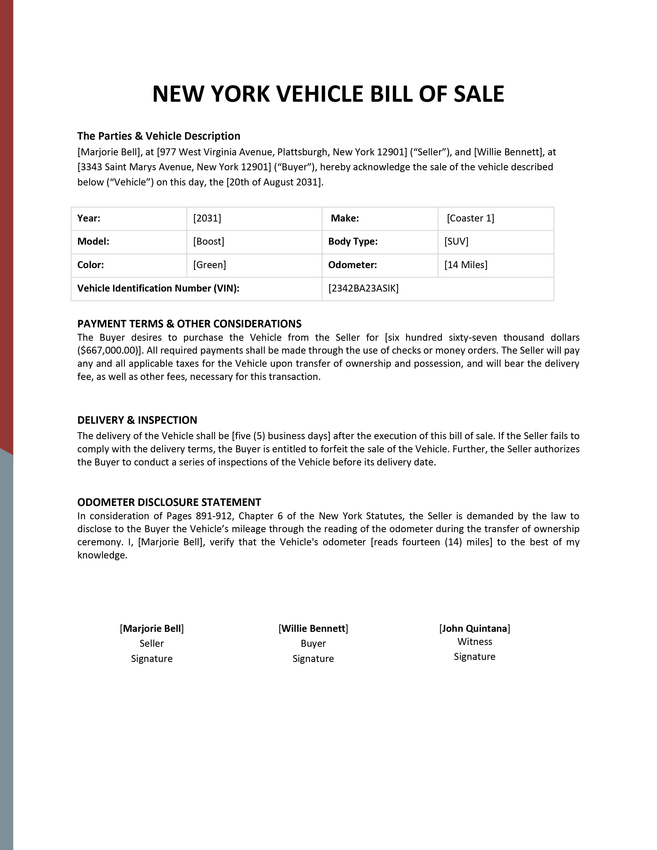 new york bill of particulars civil