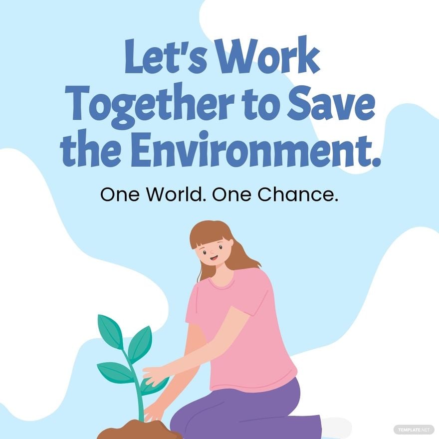 Save The Environment Instagram Post