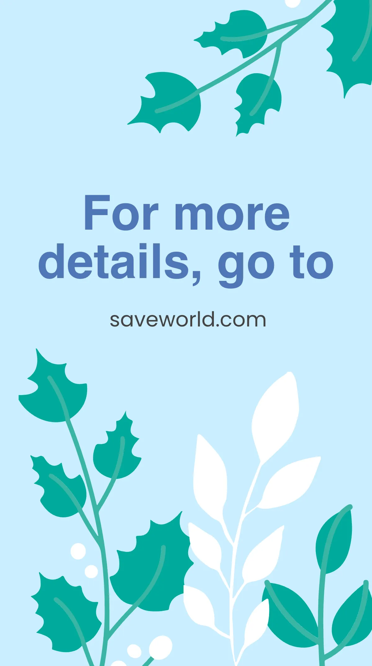 Free Save The Environment Instagram Story Template to Edit Online