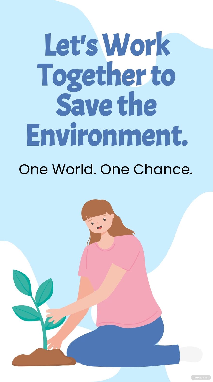 Save The Environment Instagram Story Template