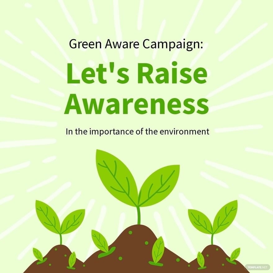 Environment Awareness Instagram Post