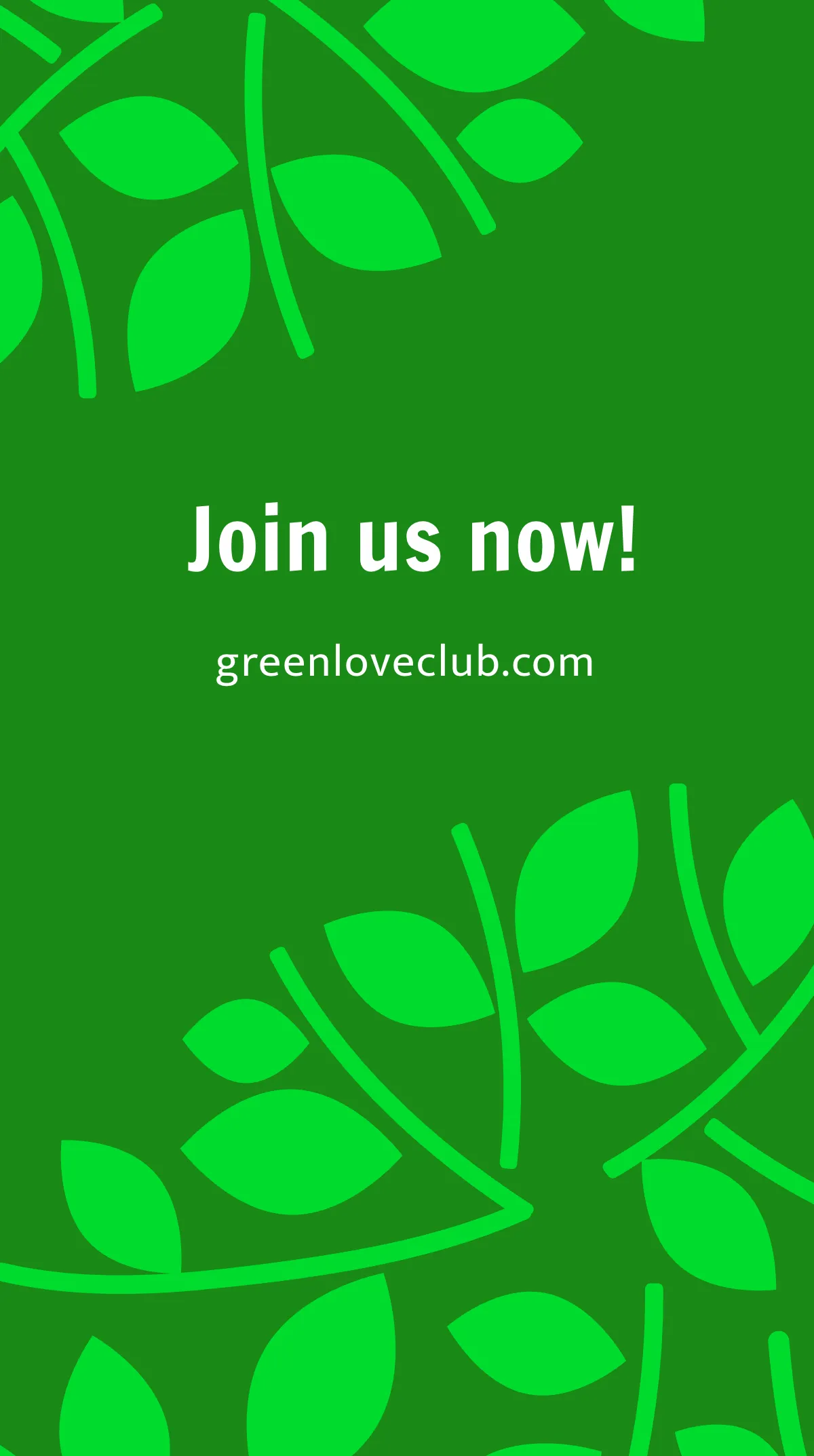 Free Environment Club Instagram Story Template to Edit Online