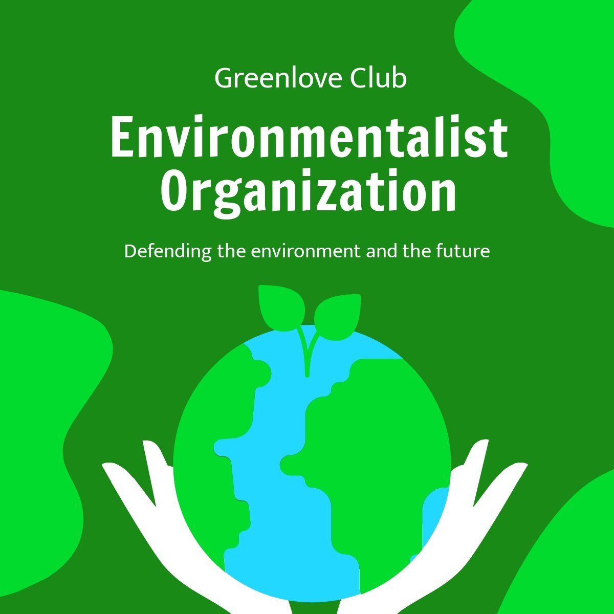 Environment Club Linkedin Post Template