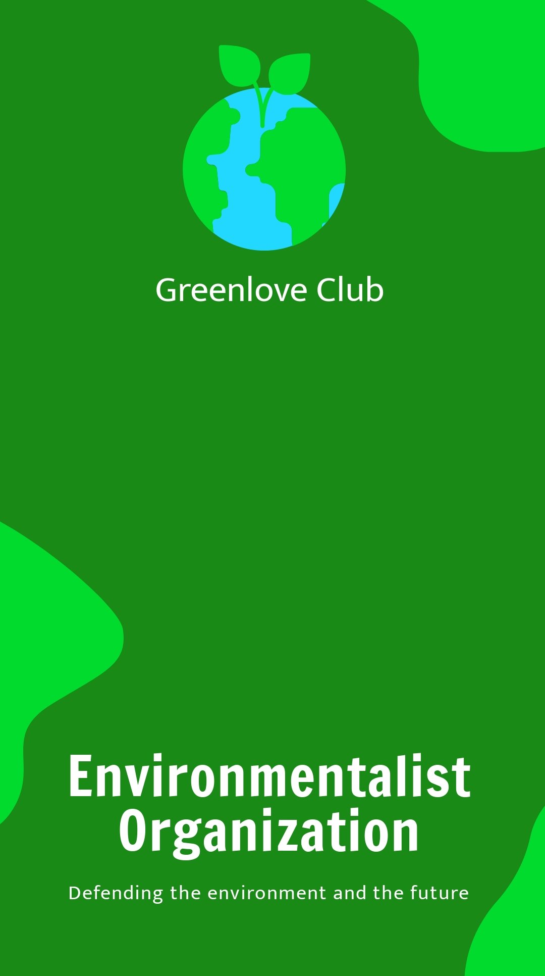 Environment Club Snapchat Geofilter Template