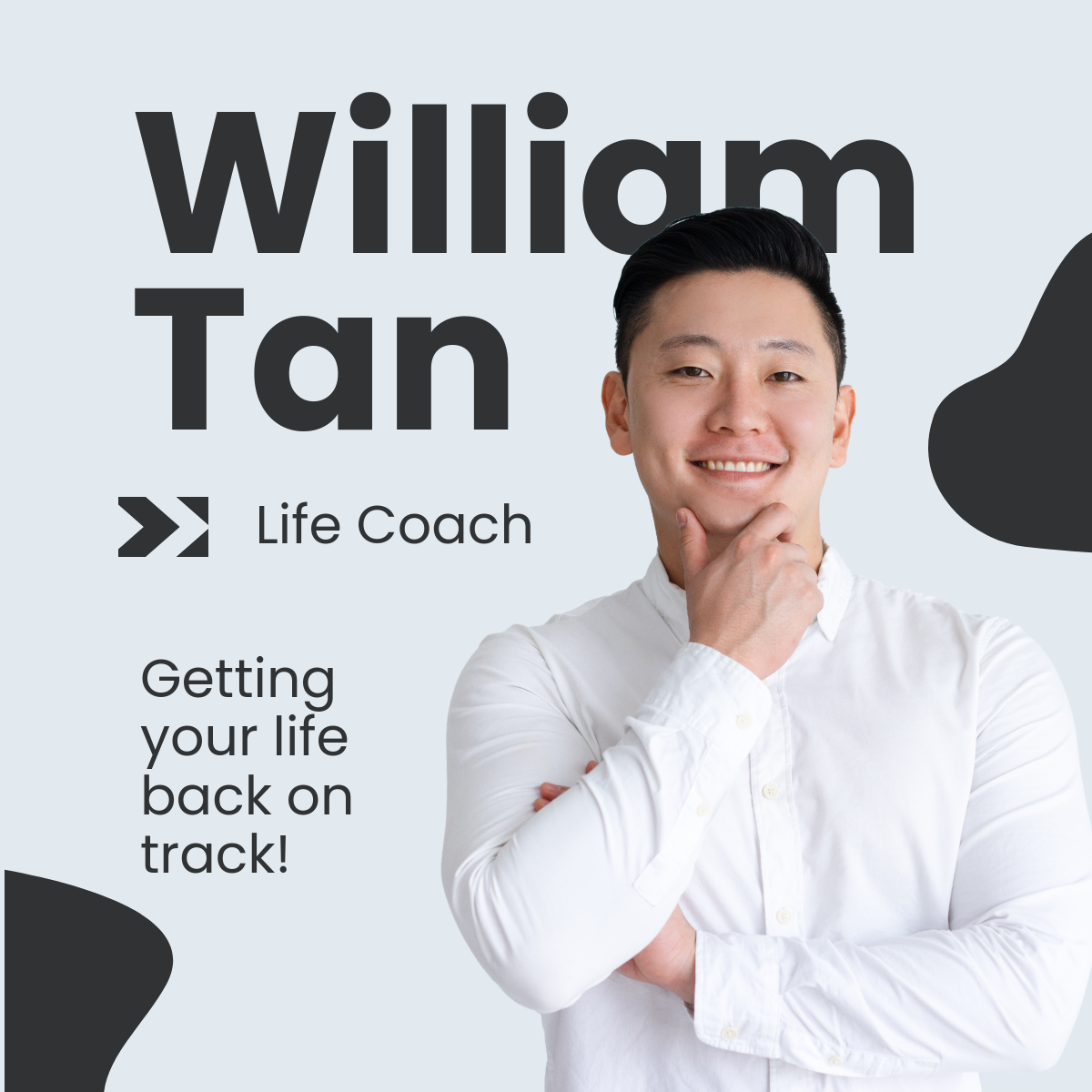 Free Life Coach Linkedin Post Template to Edit Online
