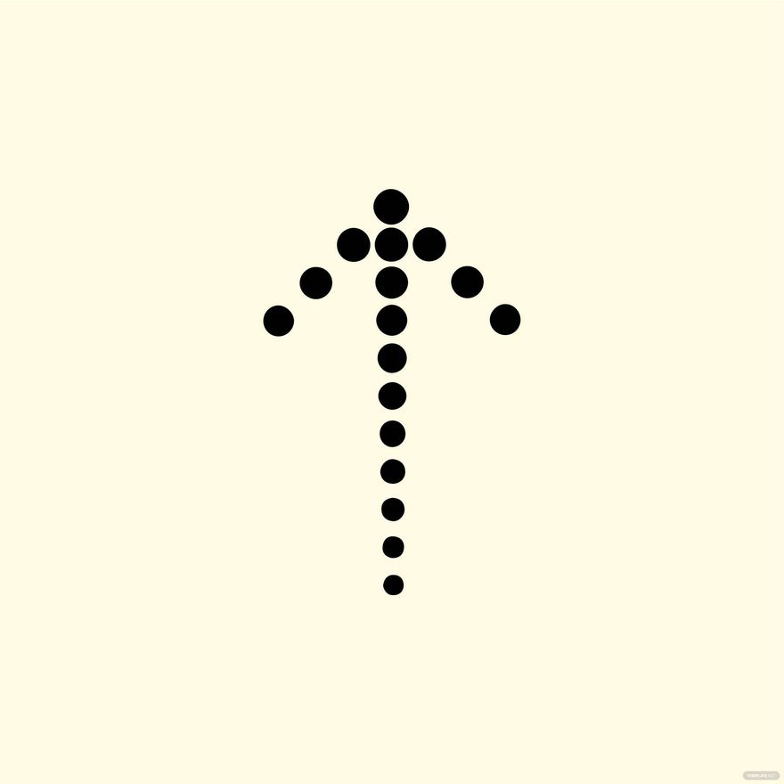 Free Dotted Curved Arrow Vector - Download in Illustrator, EPS, SVG ...
