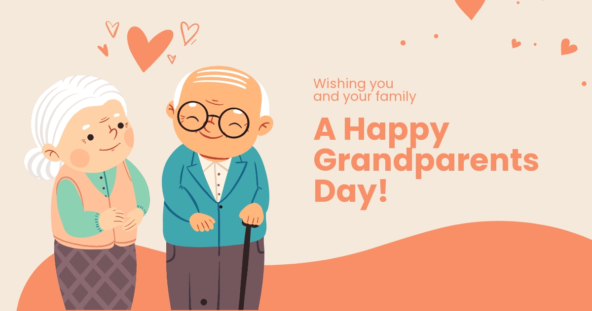 FREE Grandparents Day Word Template Download Template