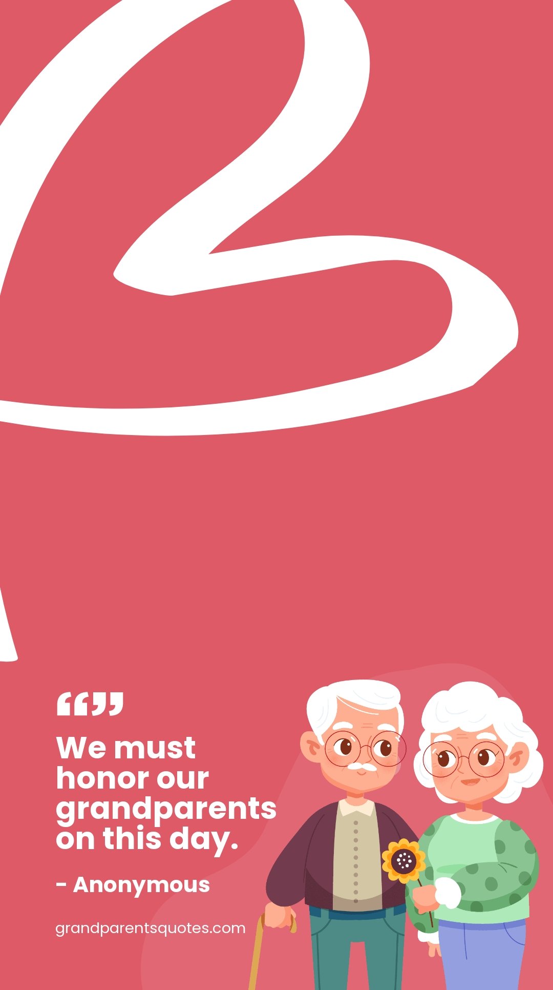 Grandparents Day Quote Snapchat Geofilter Template