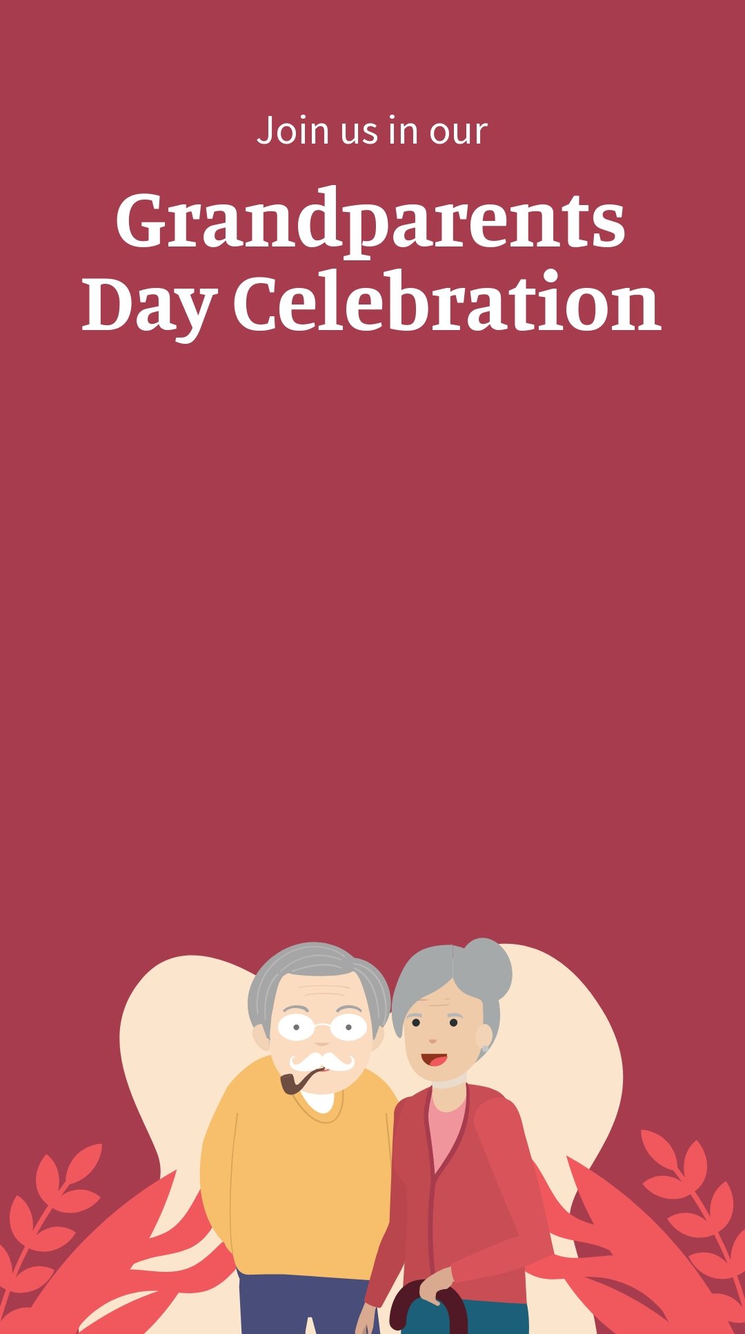 Free Grandparents Day Invitation Snapchat Geofilter Template Google 