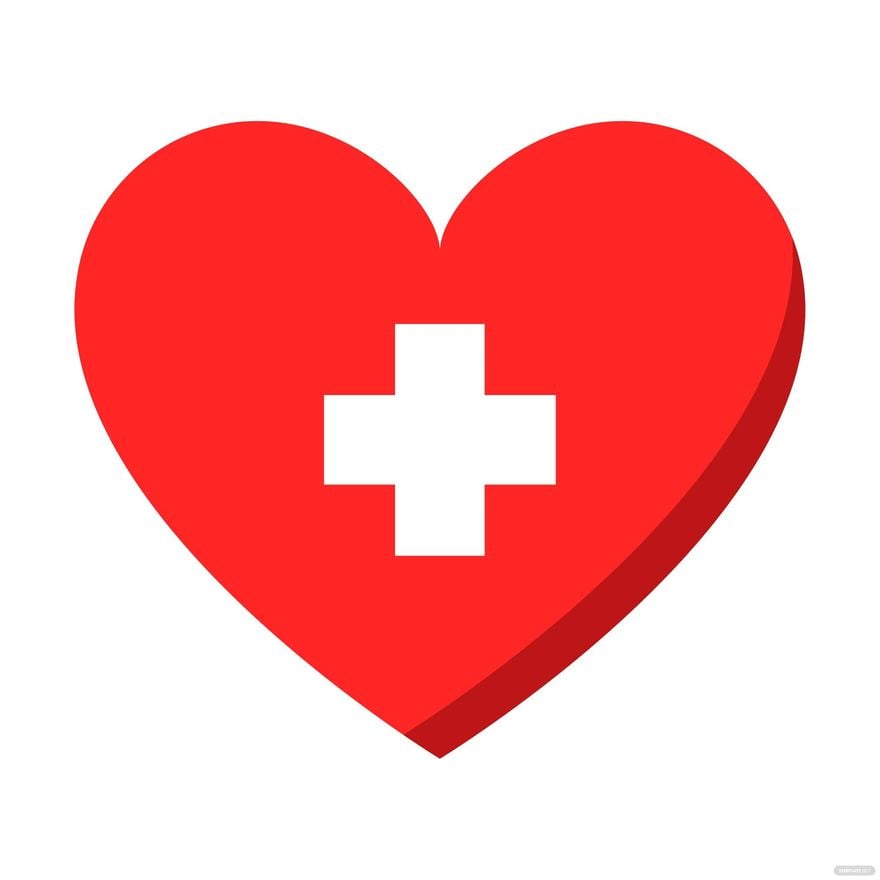 Heart and Cross Clipart