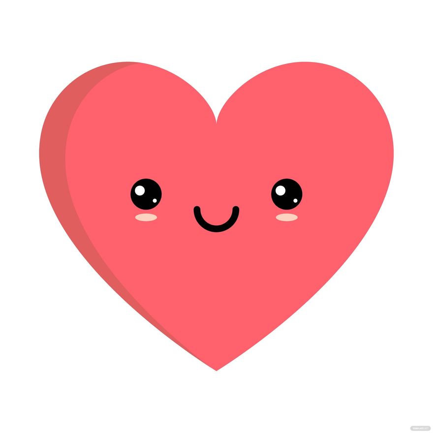 Free Happy Heart Clipart in Illustrator, EPS, SVG, JPG, PNG