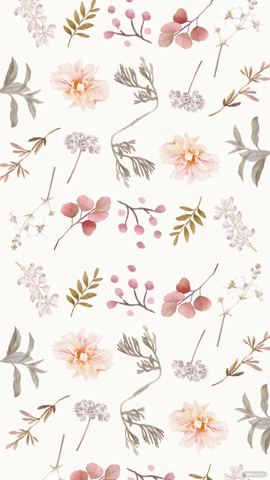 Free Fall Floral Background