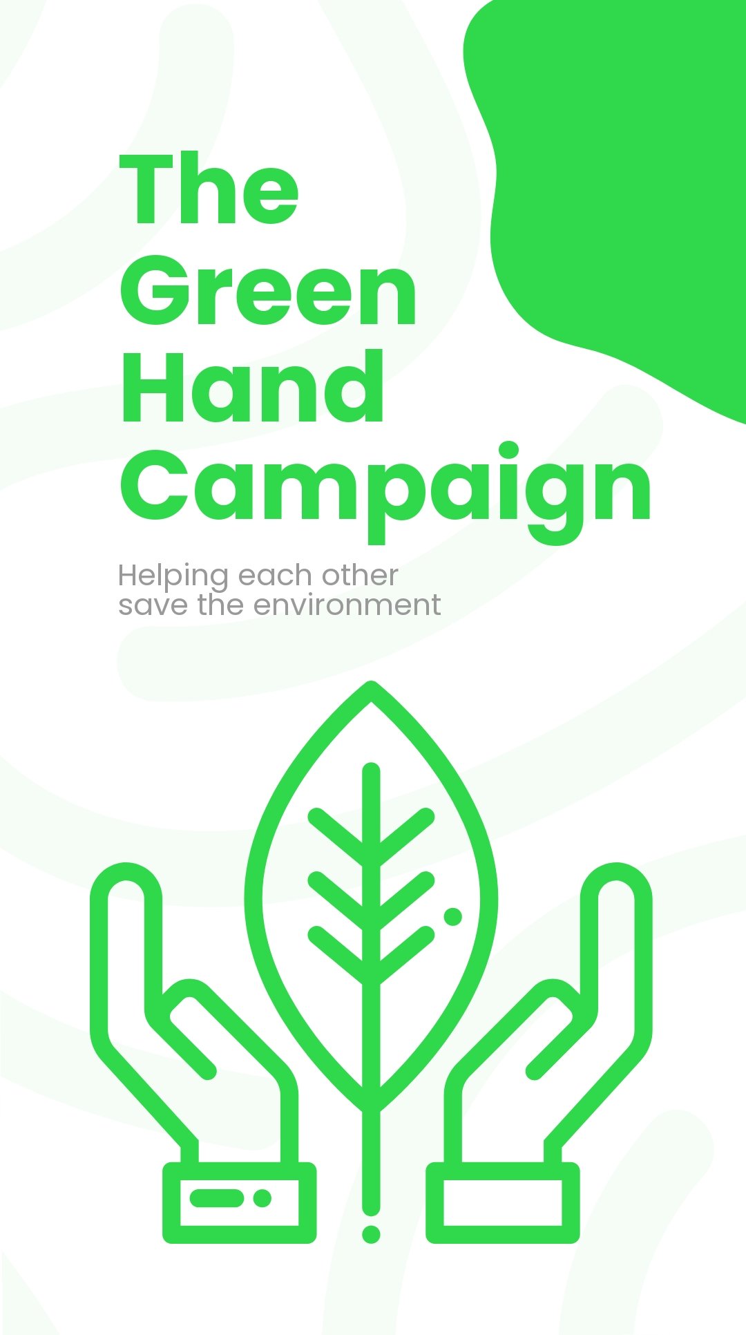 Environment Campaign Instagram Story Template