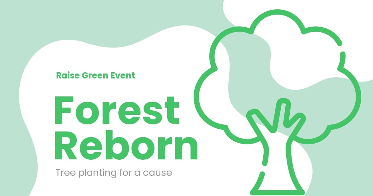 Free Environment Event Facebook Post Template