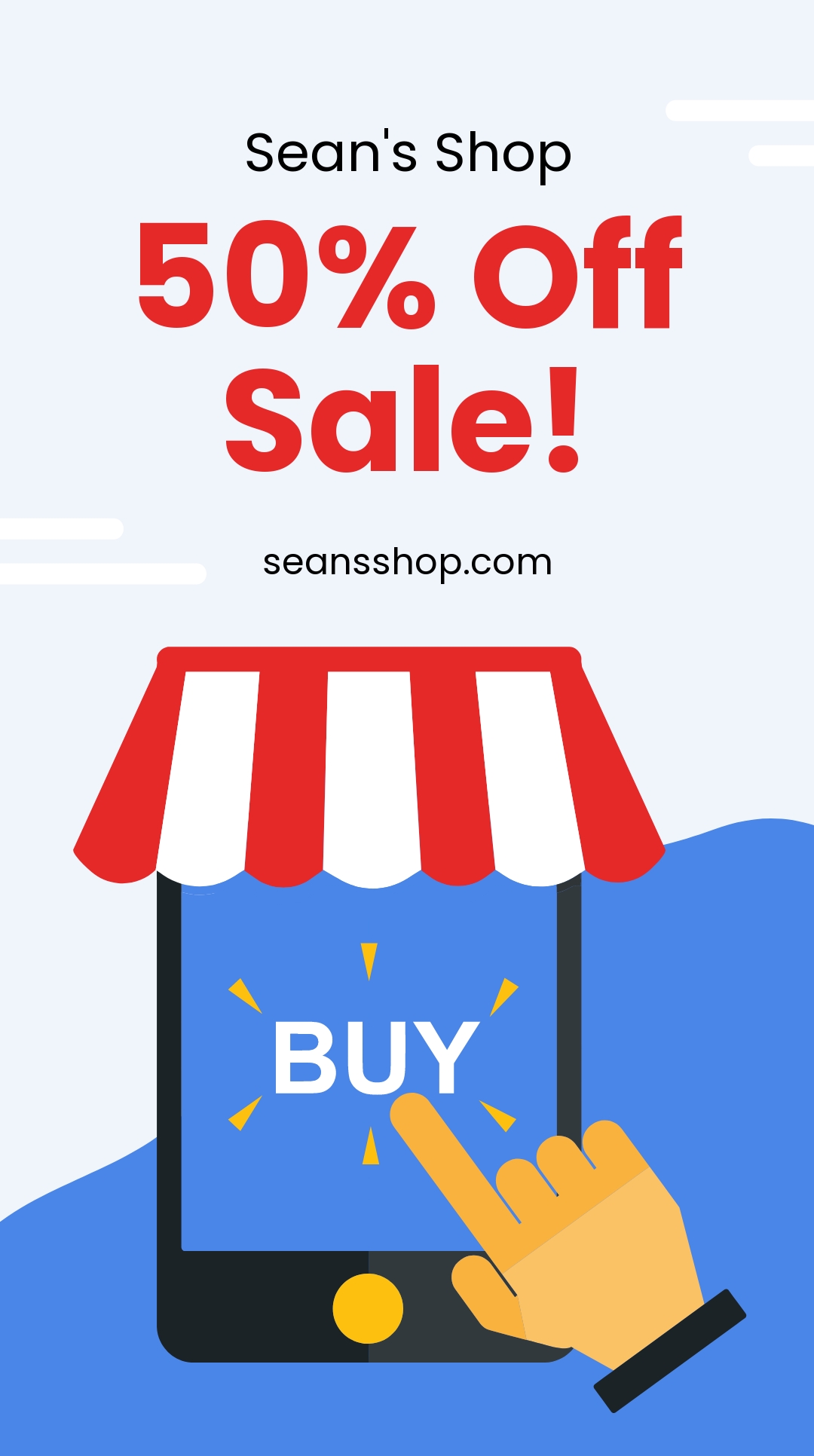 Small Business Sale Instagram Story Template