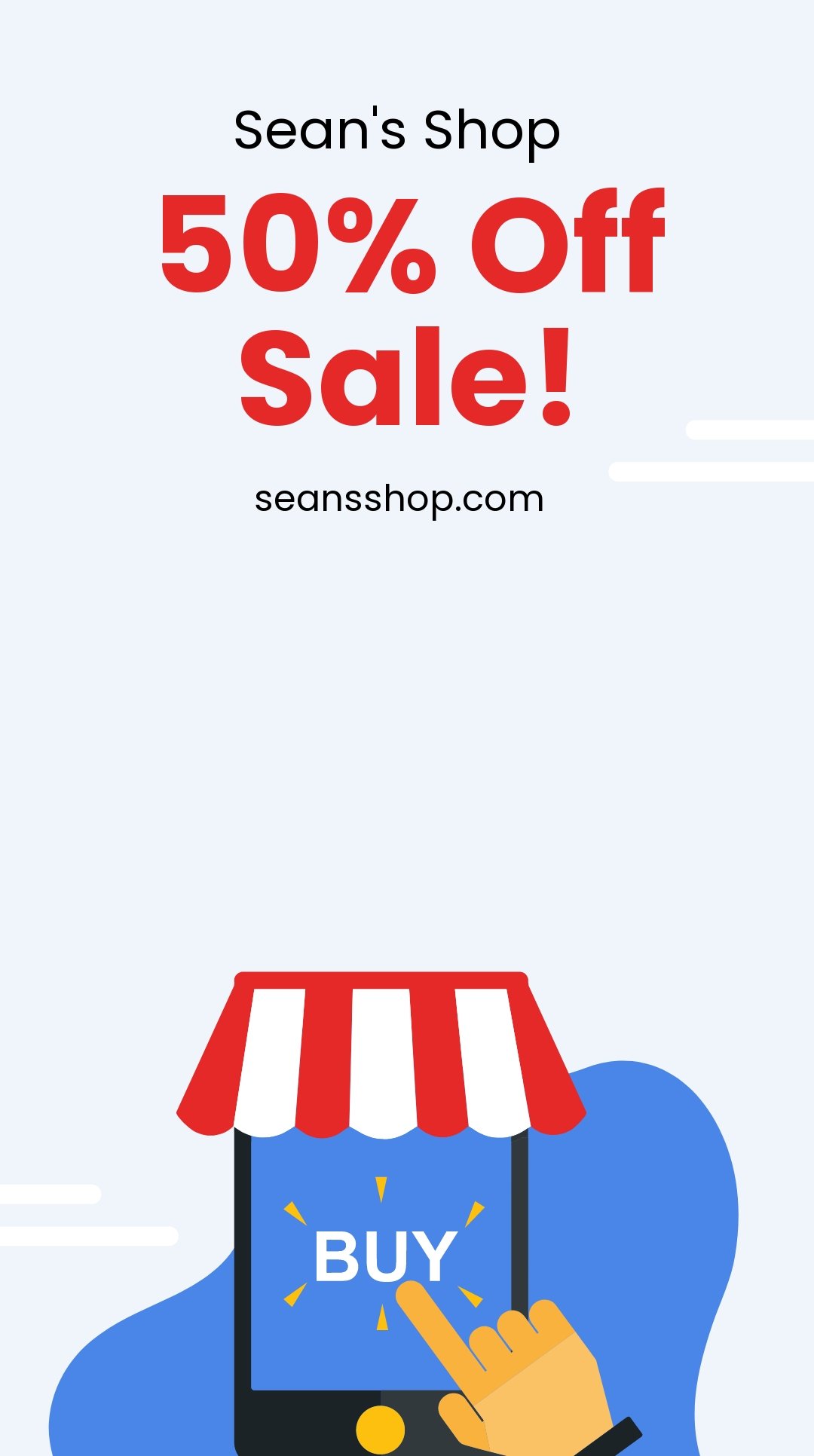 Small Business Sale Snapchat Geofilter