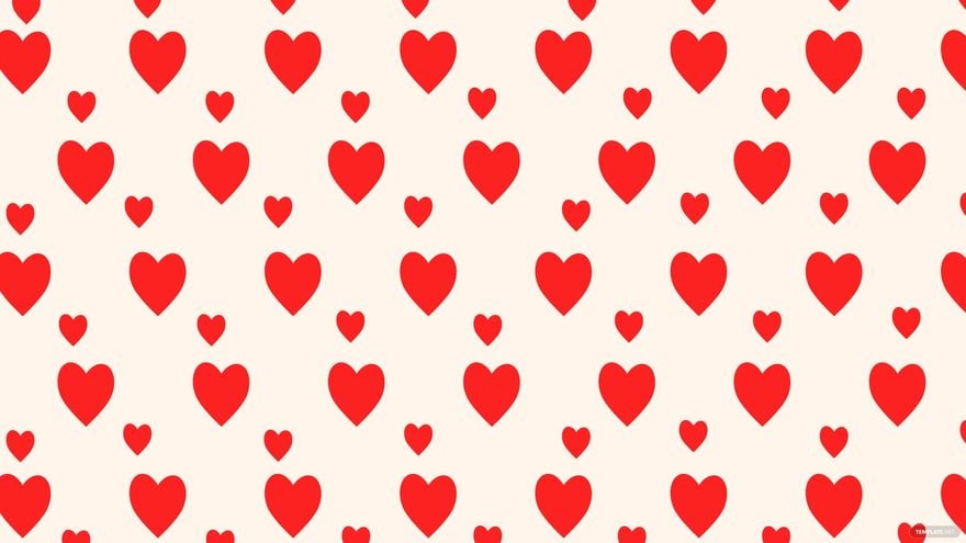 Iphone Red Heart Background