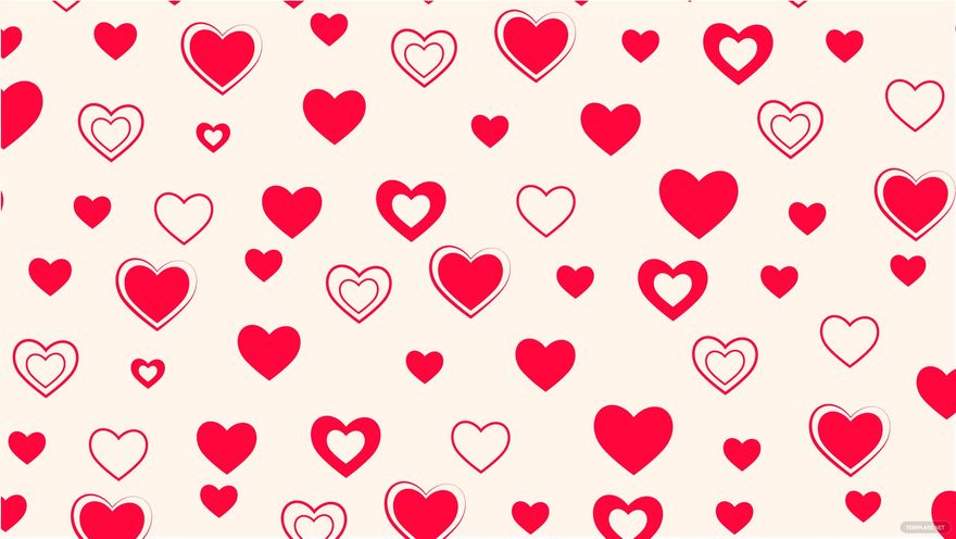 Love Red Heart Background