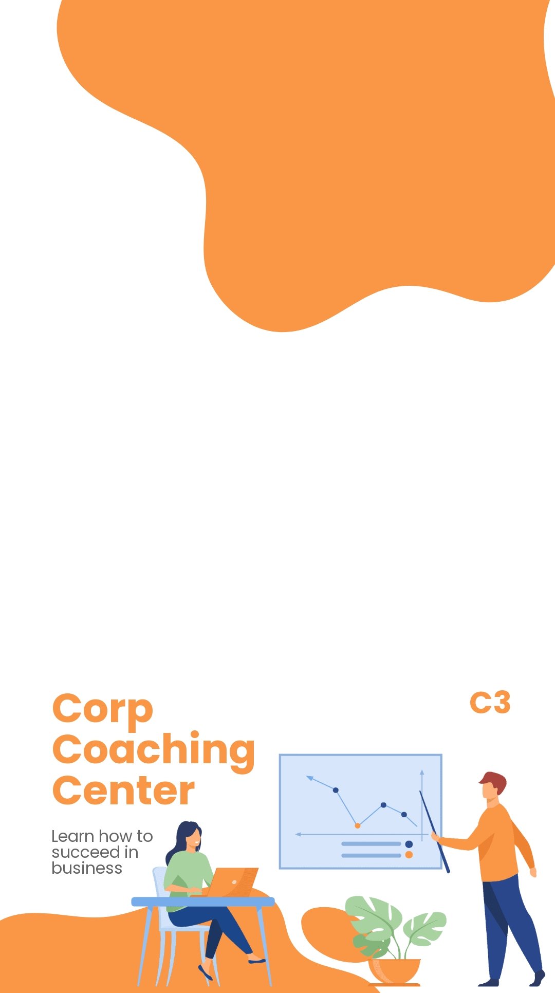 Business Coaching Snapchat Geofilter Template