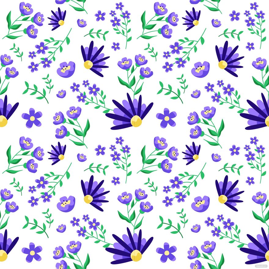 Seamless Floral Pattern Vector