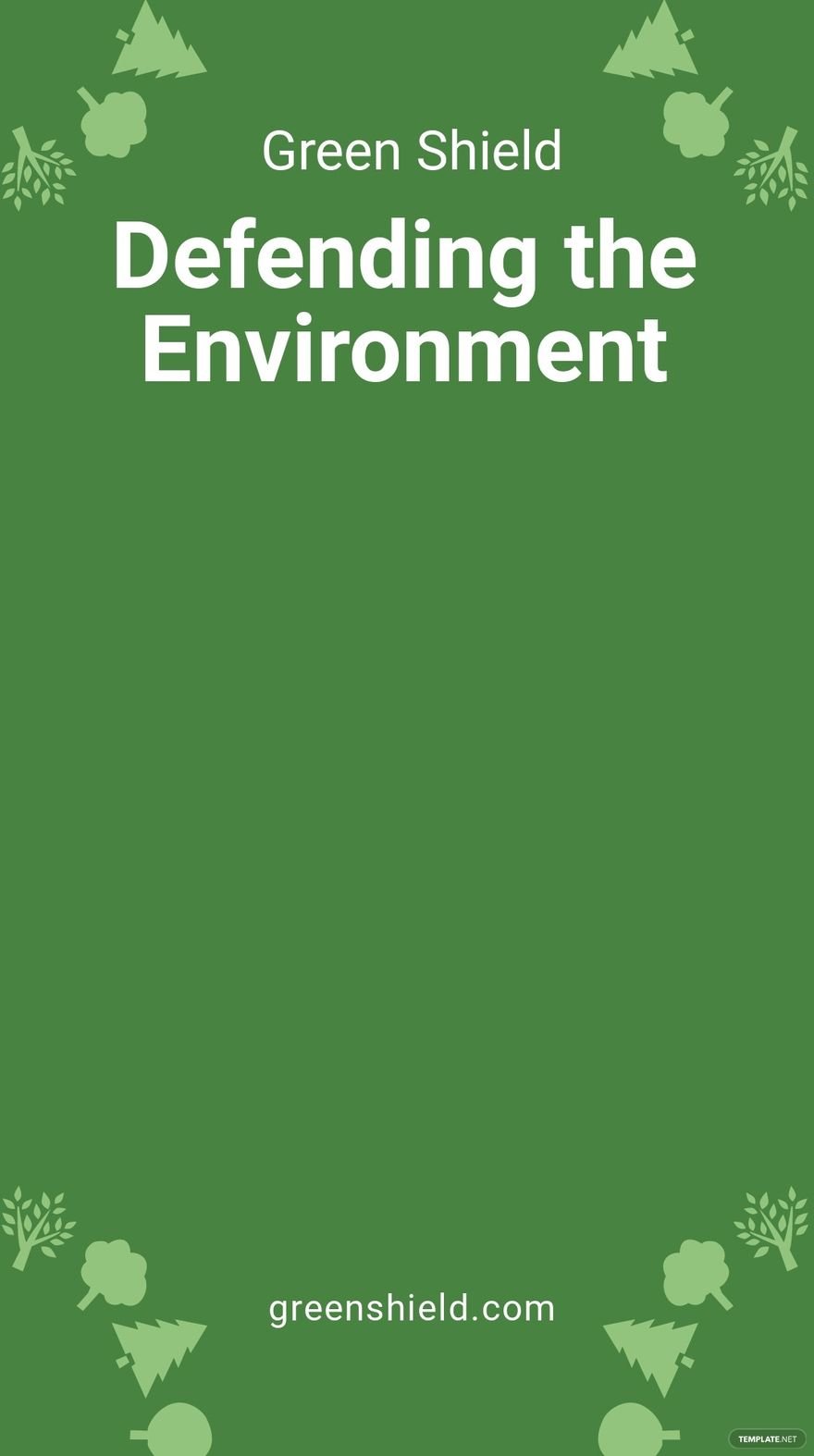 Environment Protection Snapchat Geofilter Template